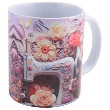New 3D Sewing Painted Mug 3D Space Mug Christmas Gift Home Decor Mugs Coffee Cups Room Decoration and Display B