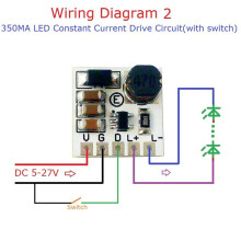 1Pcs LD2635MA DC5-27V Step-Down HB LED Driver Module Adjustable PWM Controller - Buck Constant Current Converter