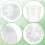 Vasos de Viveiro Transparentes de 5,7 Polegadas para Plantas: Vasos de Mudas com Armazenamento de Água 5