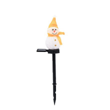 Christmas Decorations Solar Lights Outdoor Garden Decor Snowman-Christmas Ornaments Solar Powered Garden Decor A