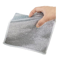 Anti-Scratch Dishcloth,Wet and Dry Use,Scrubs and Cleans Dishes,Sinks,Counters, Stoves,Easy Rinse,Machine Washable 10PCS