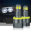 H8 Headlight Bulb 6000K 120W LED Angel Eyes Lights Canbus for  E60 E61 E63 X5 E70 X6 E71 E90 E91 E92 E93 M3 E89 E82 2