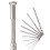 11Pcs Hand Twist Drill Set 0.5-2.0mm Woodworking Hand Punch Tool Hardware Clock Maintenance Kit 4