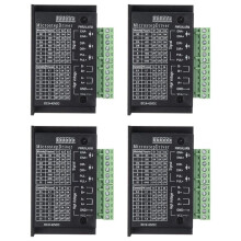 TB6600 Stappenmotordrivers, 4-Pack 4A Stappenmotorcontroller CNC Digitale -Stappenmotor voor 42/57/86 Stappenmotor