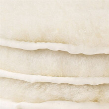 6 Pieces of 7-Inch Wool-Like Plush Polishing Disc Bundled with Lace- Wool Polishing Set Wool Pad Buffer Polishing