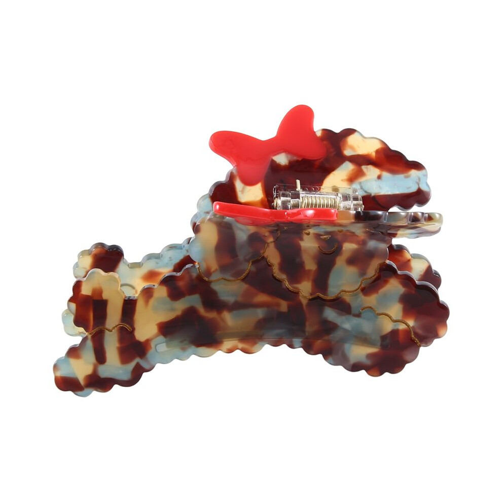 Cute Acetate Animal Dog Hair Clip for Women Girls Hair Claw Styling Tool Barrette Hairpin Accessories Style D