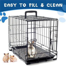2 Pack Guinea Pig Cage Liners, 47inch x 24inch Guinea Pig Bedding Reusable Rabbit Bedding, Absorbent Pet Cage Liners