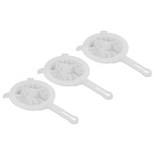 3 Pz 100/200/400 Mesh Kitchen Nut Milk Colino un Rete Ultra Fine Cucchiaio Filtrante nel Rete di Nylon per Filtri per Caffè al Latte di Soia