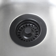Ensemble de Vidange D'éVier de Cuisine avec Bouchon de Vidange de Panier de CréPine DiamèTre 114 Mm pour éVier de Cuisine en Pierre de Quartz