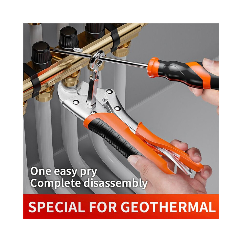 Multifunctional Universal Floor Heating Pliers Disassembly Pliers Water Separator Cleaning Heating Special Pliers 4713635653461