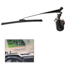 Universal UTV Electric Windshield Wiper Motor Kit Assembly with Spray Bottle for   Ranger RZR 900