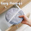Mesh Collapsible Small Wall Laundry Baskets, Hanging Laundry Hamper, for Hotel, University Dormitory Use White 3