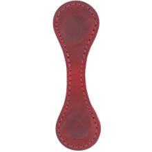 Magnetic Bookmark Engraved Inspirational Text Bookmark Holder,Leather Magnetic Bookmark Red