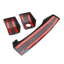 La PoignéE de Porte de Voiture Noire Brillante Couvre la Garniture des PoignéEs de Porte ExtéRieures pour  Range L322 2002-2012