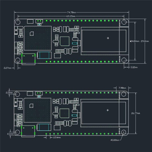 SIM800H Wireless Module T-Call&PMU MCU32 Module with GPRS Antenna SIM800H-8MB-Q390 2