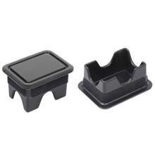 2PCS ABS Black Rear Trunk Tail Box Protective Cover Trim Fit for Ram 1500 2018 2019 2020 2021 Car Accessories