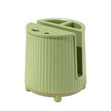 Desktop Stand Cutting Board Holder Knives Utensil Stand Chopping Cutter Rack Rotating Utensil Holder Dark Green