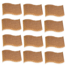 Natural Scrub Sponges Kitchen , Non-Scratch Cleaning Sponges for Dishes, Cellulose Sponges Safe Non-Stick Cookware