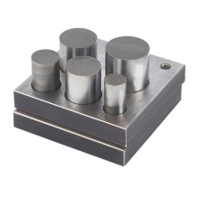 5 PièCes Coupe-Disque avec 5 Tailles de PoinçOn Rond 1/2 Pouce 5/8 Pouce 3/4 Pouce 7/8 Pouce 1 Pouce Coupe-Disque Circulaire Rond Fabrication de