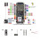 SIM800H Wireless Module T-Call&PMU MCU32 Module with GPRS Antenna SIM800H-8MB-Q390 2