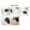 Cute Snail Soap Dispenser for Kitchen Bathroom Etc. (120ML) (White) 4