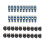 20Pcs T5 LED Lights for Car Dashboard Panel Gauge Indicator, 3030-3SMD Light Replacement with Twist Lock Socket - White 1