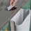 Hanging Kitchen Trash Can,Collapsible Waste Bin,Small Plastic Folding Hang Garbage Can White 6