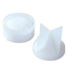 Gypsum Candle Cup Silicone Mold DIY Cement Concrete Vase Mold Handmade Epoxy Resin Storage Box Ornaments Home Decoration