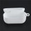 For  2 Protective Case Solid Color  Headset Soft Case Protective Cover White 6