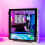 Card Holder Jack Bracket Desktop PC Computer Case Video Card Water Cooling Support Stand for Computer Red 9
