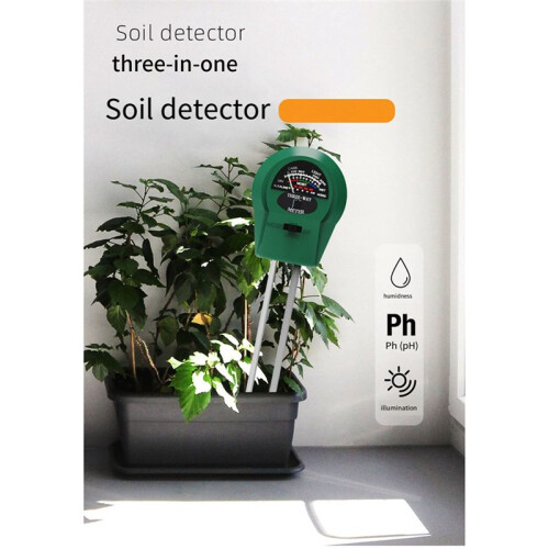 3-In-1 Plant Soil Tester Soil Moisture Meter Ph Soil Tester Light Meter 1