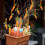 S-Easter Carrot Hanging Ornaments - 12Pcs Premium Foam Glitter Artificial Carrots for Easter Decoration 1