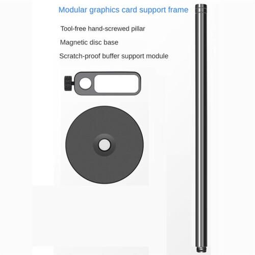 Card Holder Jack Bracket Desktop PC Computer Case Video Card Water Cooling Support Stand for Computer Red 1