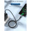 Cabo de Carregamento PD 240W Tipo C de Extremidade Dupla para Cabo de Dados USB Tipo C 240WPD 2M 5