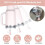 Adjustable Straw Cover Diameter 6mm-10mm,Dishwasher Safe Clear Suction Straw Dust Plug White 7