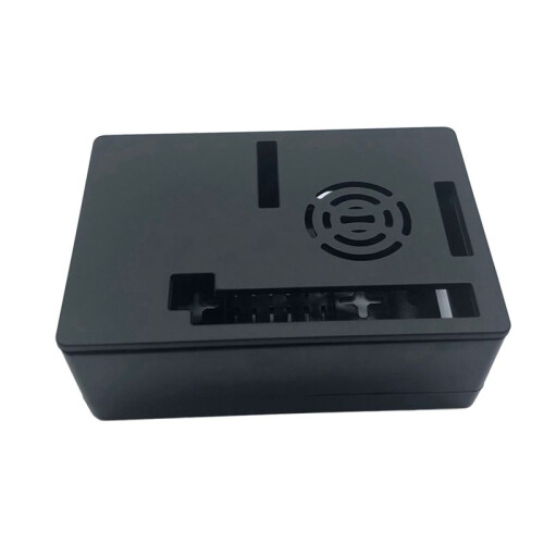 For Raspberry Pi 4B Case Raspberry Pi 4Th Generation ABS Case Mountable Cooling Fan 3.5-Inch Screen Plastic Case 1