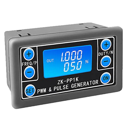 Adjustable Signal Generator, PWM Pulse Frequency Duty Cycle Rectangular Wave Square Wave Signal Generator 3.3-35V 5-30MA 1