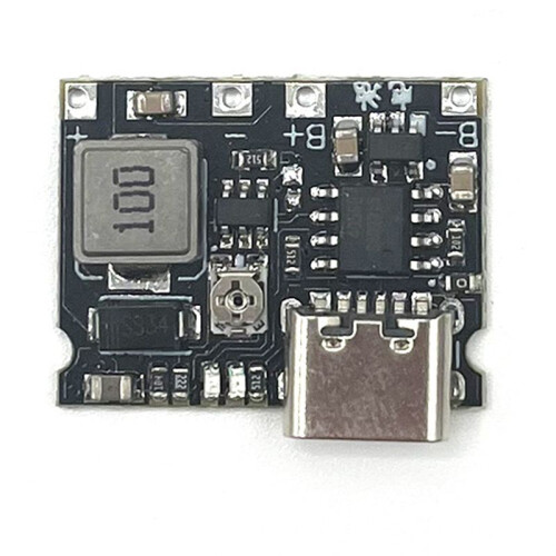10 Lithium Li-Ion 18650 3,7V 4,2V Batterijladerbord Type-C 2A Batterij Snellaadmodule - Step- Boostmodule 1