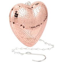 Disco ,Heart Shaped Disco Balls Decoration for Party,Bar,KTV,Etc.Hanging Disco Decor Retro-Reflective Disco