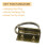 20PCS Key Fob Hardware with Keychain Rings for Bag Webbing,Bronze 4