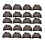 HD Wig Cap Stocking Cap Transparent Wig Cap Thin Nylon Cap Multifunctional Convenient  Covers,Black 20 Pcs 1