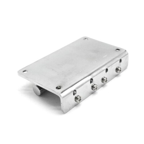 Pb4 String Bass Bridge-Slutstycke Fasta Sadlar för Elbasgitarr Jazzbas eller Precisionsbas 2