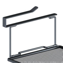 Estante Ajustable Debajo del Gabinete, Almacenamiento Debajo del Escritorio, Clips Largos para Oficina, Almacenamiento Debajo del Estante de Metal