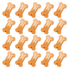 Cute Dog Hairpin Colorful Bone Shape Hairpin Pet Small Dog Hair Clips for Chihuahua Pug Grooming Dog Accessories-C