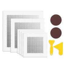 Kit de ReparacióN de Paneles de Yeso, Kits de Parches de Pared de 6 Piezas, Parche de Metal para ReparacióN de Orificios de Pared Seca de 4/6/8