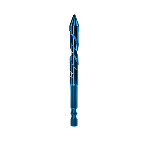 4PC High Hardness Eccentric Drill Precision Drilling Set 6-12mm Glass Tile Ceramic Punching Rock Slab Triangle Drill Bit 1
