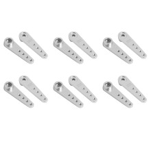 12Pcs CNC Aluminum Alloy Servo Arm 1.25-2.5Inch for Futaba Sanwan Servos,23T