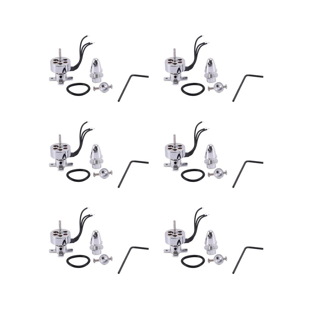 6X Rc Drone Accessories 10G Brushless Motor Out Runner 1811 2000Kv For Radio Control Aircraft 4712564453029
