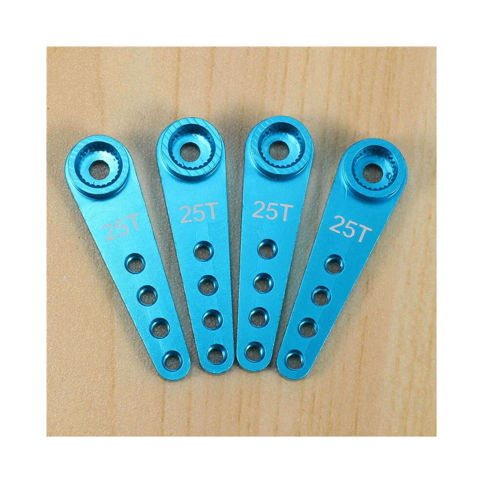 24Pcs 37Mm 25T Metal Extension Steering Servo Arm Horn For Rc Car Crawler Parts, 6031167572820