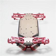 4 Set Steering Clutch Assembly Steering Servo Saver Complete Upgrade Parts for 144001 1/14 RC Car,Red 20 Pcs